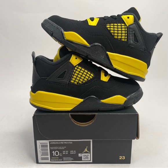 Nike Air Jordan Retro TD “Thunder/Tour Yellow” 2023